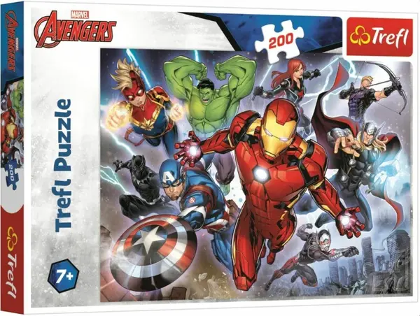 Trefl Puzzle Avengers / 200 dílků