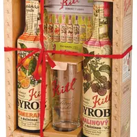 KITL Syrob Malina + Pomeranč dárkové balení 2 x 500 ml