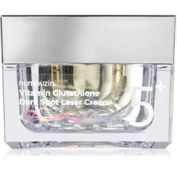 Numbuzin No. 5 Vitamin Glutathione Dark Spot Laser Cream rozjasňujúci krém proti pigmentovým škvrnám 50 ml