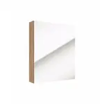 Skříňka se zrcadlem Salsa 50 zlatý dub