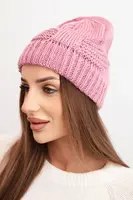 Dámska zimná čiapka Kesi K462 svetlofialová