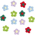 50Pcs 5 Colors Combed Cotton Ornament Accessories