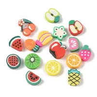 Fruit & Vegetable Theme Handmade Polymer Clay Beads