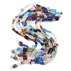 Mixed Styles Glass Beads Strands