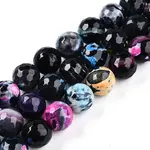 Dyed Natural Agate Beads Strands