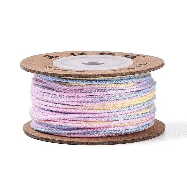 30M Segment Dyed Macrame Cotton Cord