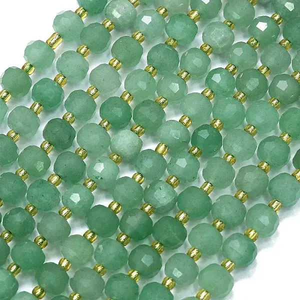 Natural Green Aventurine Beads Strands