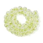 Handmade Foil Lampwork Beads Strands