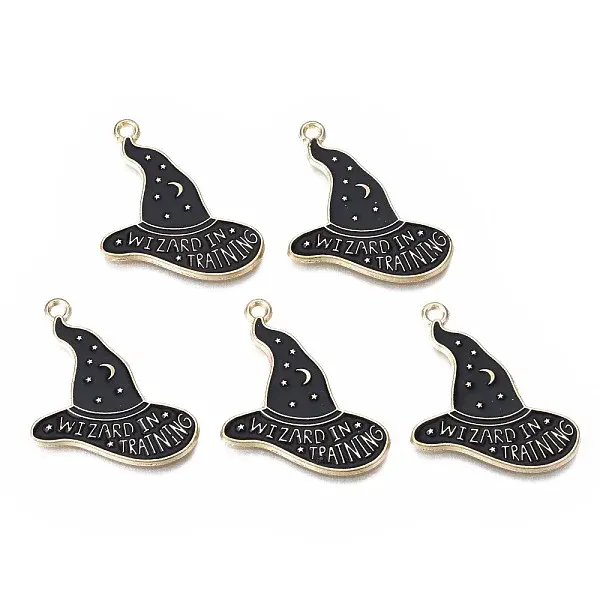 Rack Plating Alloy Enamel Pendants