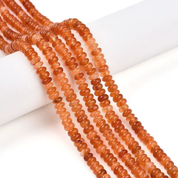 Dyed Natural White Jade Beads Strands