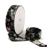20 Yards Flower Printed Polyester Ribbon
