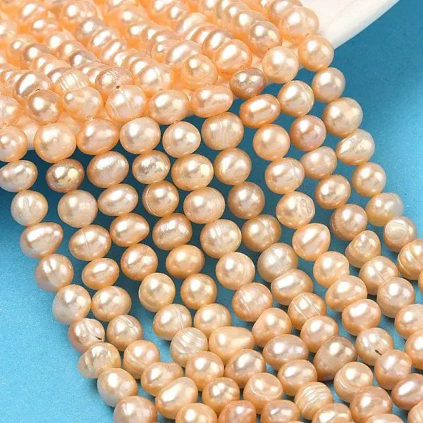 Natural Cultured Freshwater Pearl Beads Strands