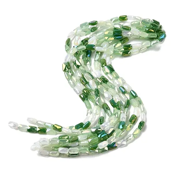 Electroplate Glass Beads Strands