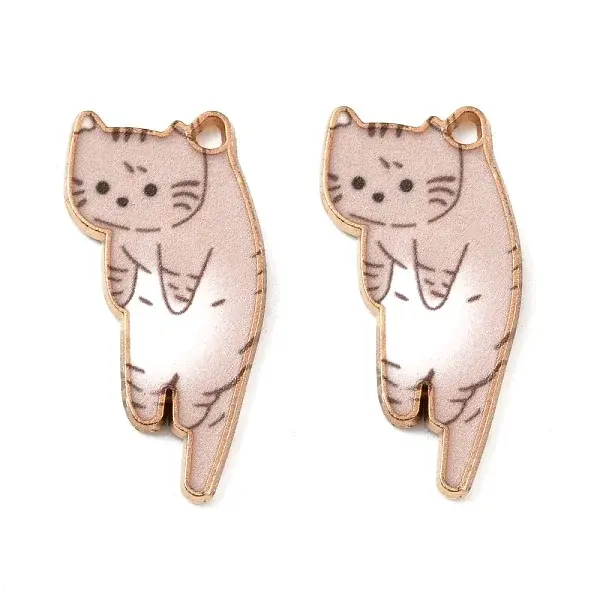 Alloy Enamel Pendants