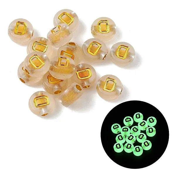 Luminous Transparent Acrylic Beads