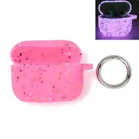 Luminous Silicone Wireless Earbud Carrying Case
