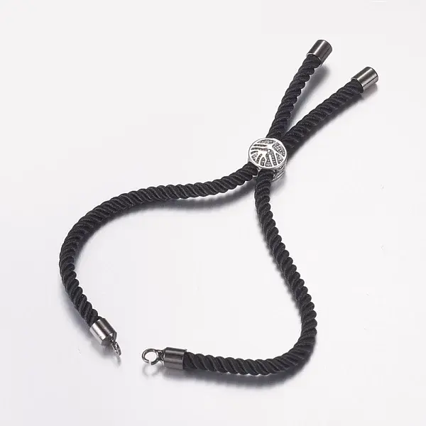 Nylon Twisted Cord Bracelet Making