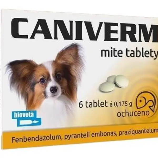 CANIVERM pro psy a kočky 6 tablet