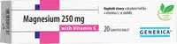 GENERICA Magnesium 250 mg s vitamínem C 20 šumivých tablet