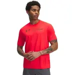 Under Armour TECH REFLECTIVE Pánske tričko, červená, veľkosť