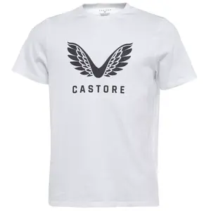 CASTORE SS GRAPHIC T-SHIRT Pánske tričko, biela, veľkosť