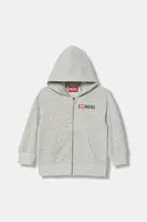 Dětská mikina s bavlnou Diesel SDROPSHOODZ OVER SWEAT-SHIRT