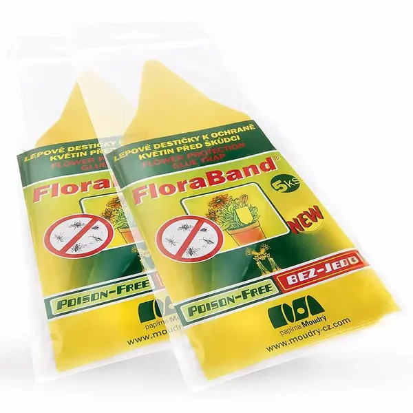 Pm lepové šipky žluté floraband - 5 ks