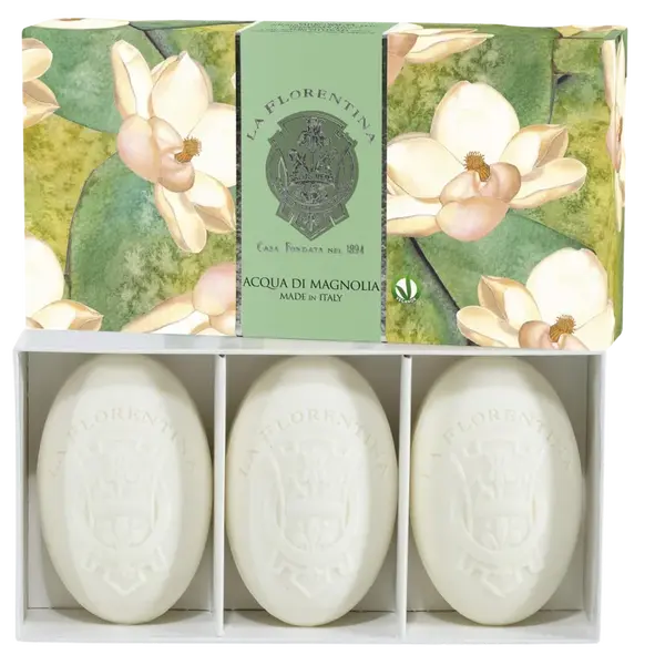LA FLORENTINA Kazeta mydiel Aqua di Magnolia 450 g