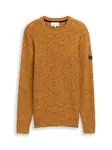TOM TAILOR Sveter  oranžová melírovaná