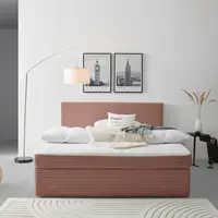 MID.YOU AMERICKÁ POSTEL, 160/200 cm, starorůžová