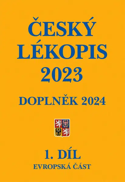 Kniha: Český lékopis 2023 - Doplněk 2024 od Ministerstvo zdravotnictví ČR