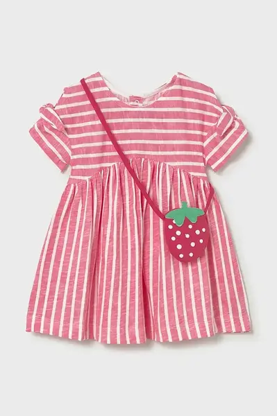 Dětské bavlněné šaty Mayoral