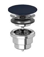 Villeroy & Boch - Neuzatvárateľná výpusť, CeramicPlus, Nightfall 680800R6