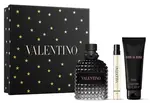 Valentino Uomo Born In Roma - EDT 100 ml + sprchový gel 75 ml + EDT 10 ml