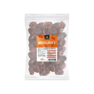 ALLNATURE Meruňky sušené nesířené 1000 g