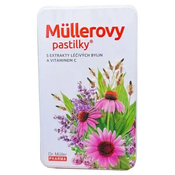 DR.MÜLLER Müllerovy pastilky dárková směs 200 g, poškozený obal