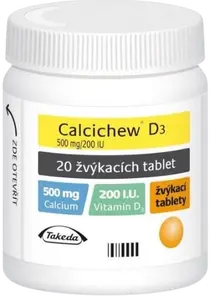 CALCICHEW D3, 500mg/200IU 20 tablet