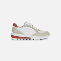 White men's sneakers Geox Spherica Actif A - Men's