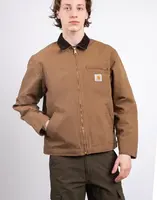 Carhartt WIP Detroit Jacket (Summer) Hamilton Brown/Tobacco rinsed M