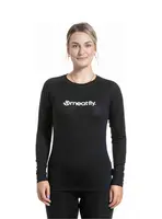 Meatfly dámské merino tričko Lacey Black | Černá | Velikost S
