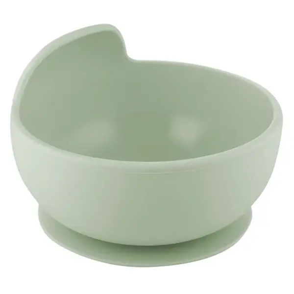 CANPOL BABIES Silikónová miska s prísavkou zelená 330 ml