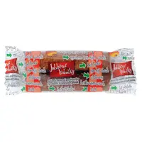 Jablkové trubičky ochutené karobový polevou 24g