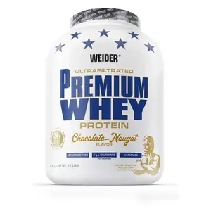 WEIDER Premium whey srvátkový proteín čokoláda a nugát 2300 g