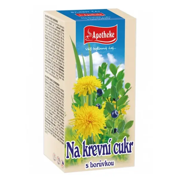 APOTHEKE DIA ČAJ 20 X 1,5 G