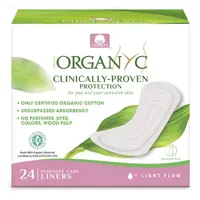 ORGANYC Slipové vložky Light 24 kusov