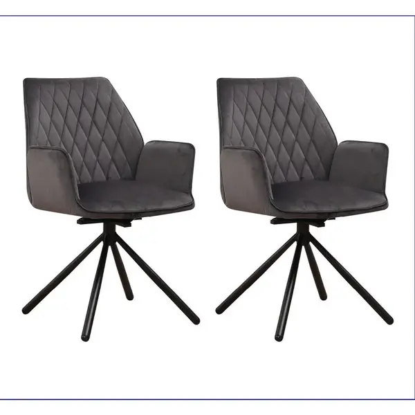 MID.YOU SADA ŽIDLÍ S PODRUČKAMI 2 kusy