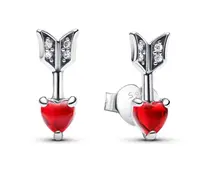 Pandora Stříbrné náušnice Amorův šíp Moments 293668C01