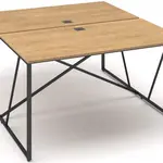 LENZA Psací stůl ProX dvoumístný 138x137x74,3