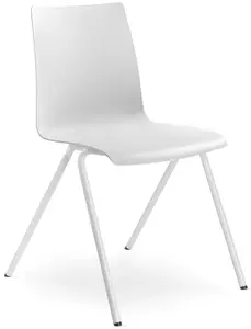 LD SEATING Konferenční židle EVO 010-N0 bílá podnož