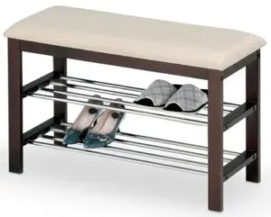 HALMAR Dřevěný botník ST-3 krémový